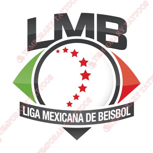 Liga Mexicana de Beisbol Customize Temporary Tattoos Stickers NO.8043